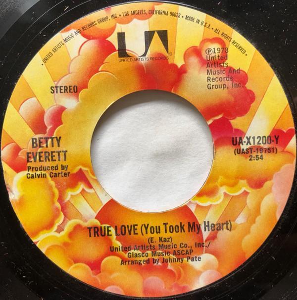 Betty Everett - True Love (You Took My Heart) / You Can Do It