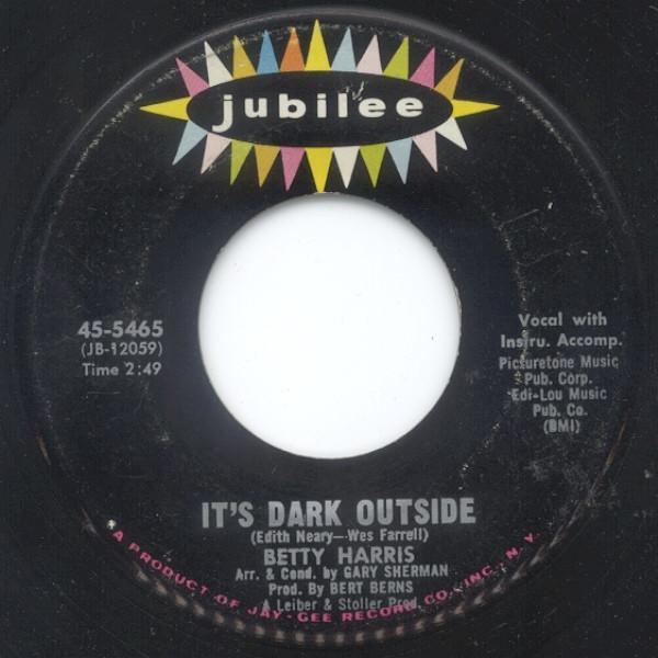 Betty Harris - It's Dark Outside / His Kiss