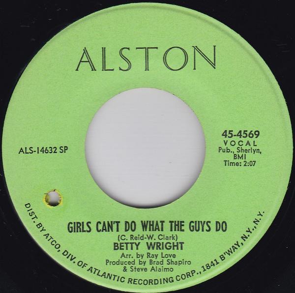 Betty Wright - Girls Can't Do What The Guys Do