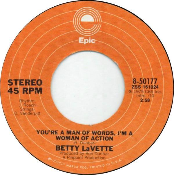 Bettye Lavette - You're Man Of Words, I'm A Woman Of Action / Behind Closed Doors