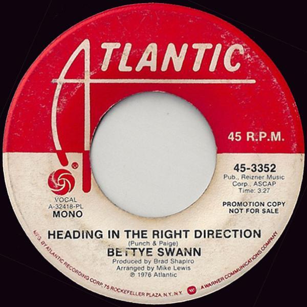 Bettye Swann - Heading In The Right Direction