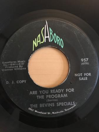 Bevins Specials - Are You Ready For The Program