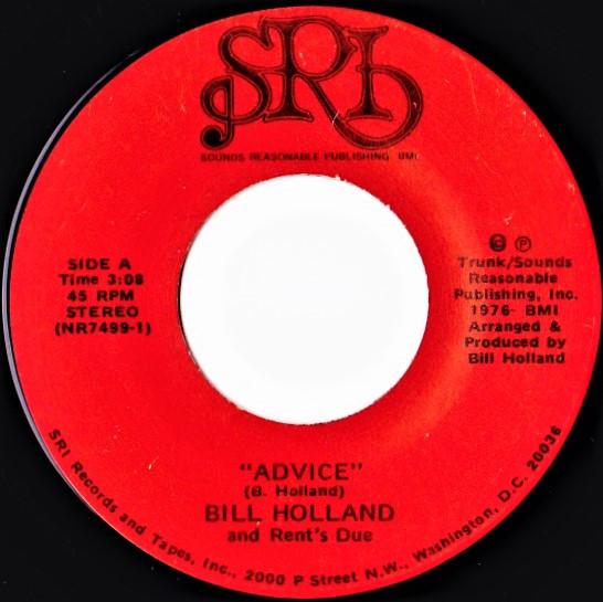 Bill Holland & Rent's Due - Advice