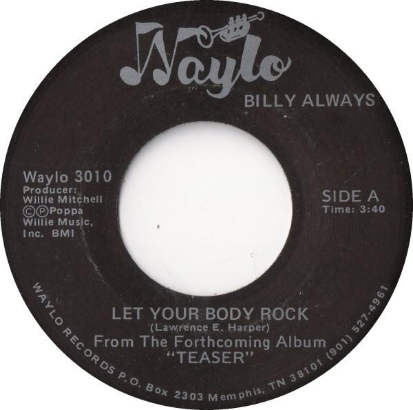 Billy Always - Let Your Body Rock