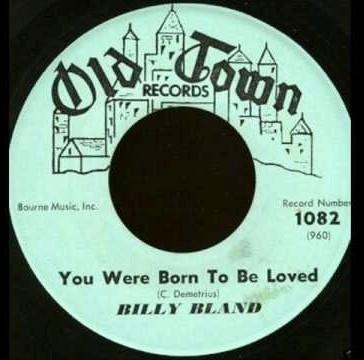 Billy Bland - You Were Born To Be Loved / Pardon Me