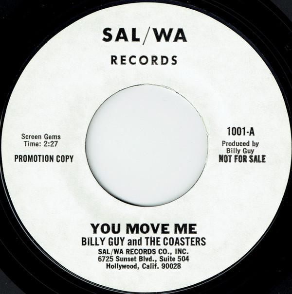 Billy Guy, The Coasters - You Move Me / Take It Easy Greazy