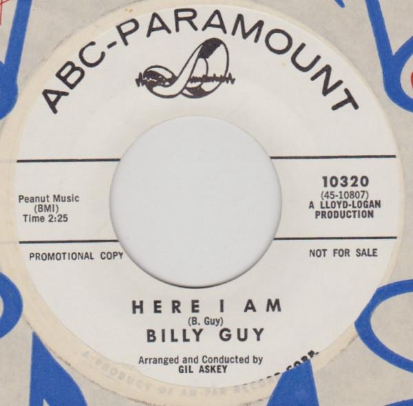 Billy Guy - Here I Am / As Quiet As It's Kept