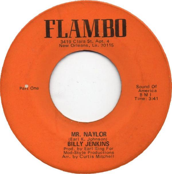 Billy Jenkins (3) - Mr. Naylor