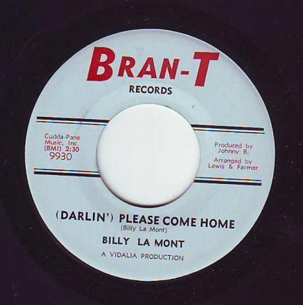 Billy Lamont - So Called Friend / (Darlin') Please Come Home