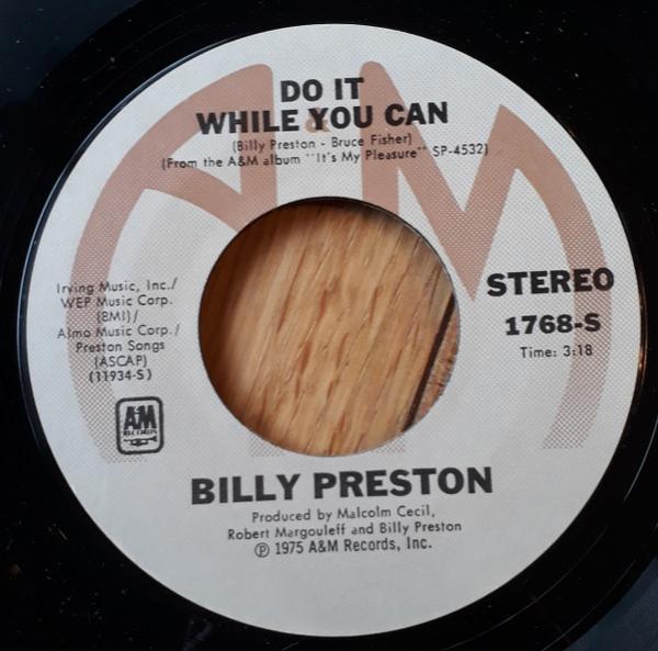 Billy Preston - Do It While You Can