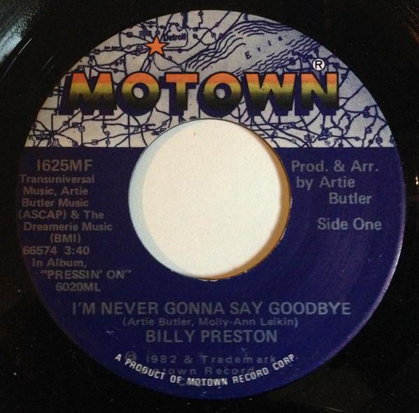 Billy Preston - I'm Never Gonna Say Goodbye