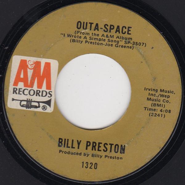 Billy Preston - Outa-Space / I Wrote A Simple Song