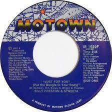 Billy Preston, Syreeta - Just For You (Put The Boogie In Your Body)