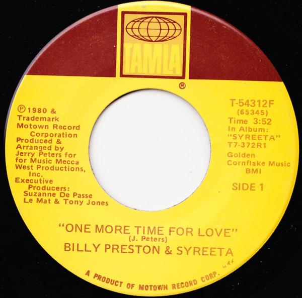 Billy Preston, Syreeta - One More Time For Love