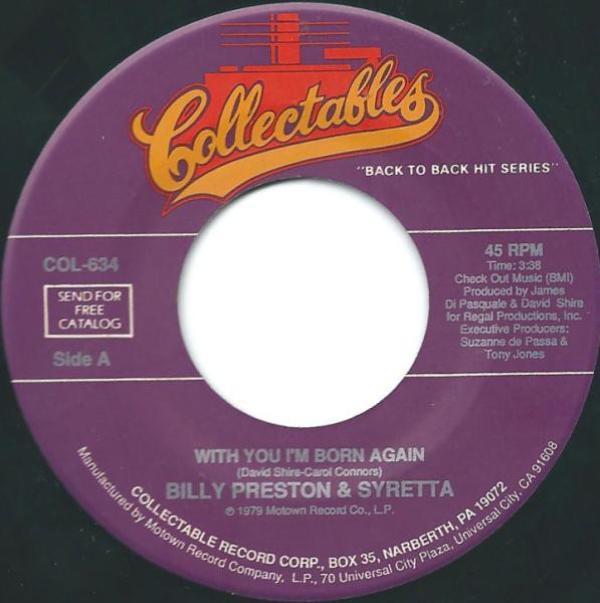 Billy Preston, Syreeta - With You I'm Born Again