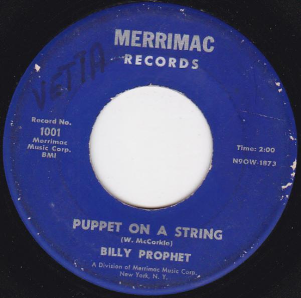 Billy Prophet - Puppet On A String