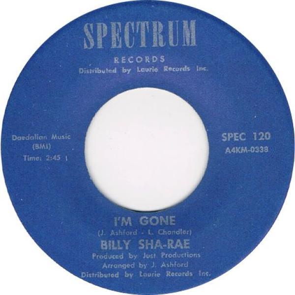 Billy Sha-Rae - I'm Gone / Let's Do It Again