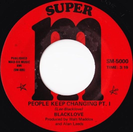 Blacklove - People Keep Changing
