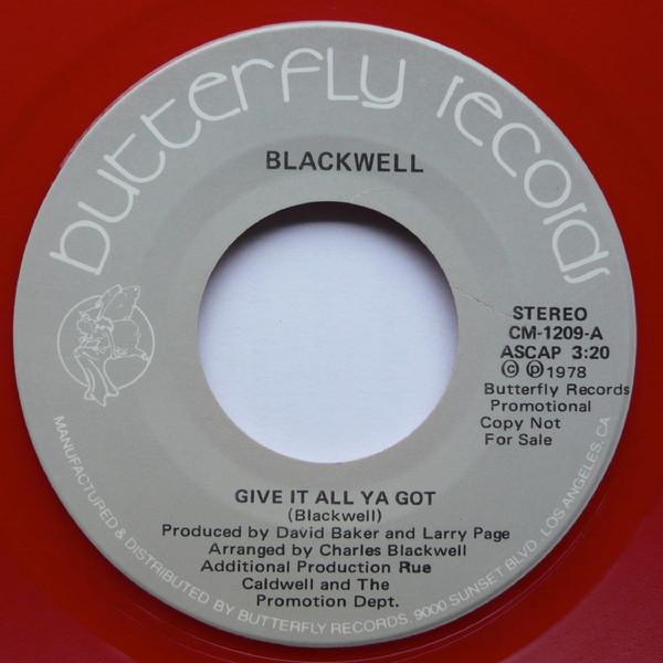Blackwell - Give It All Ya Got