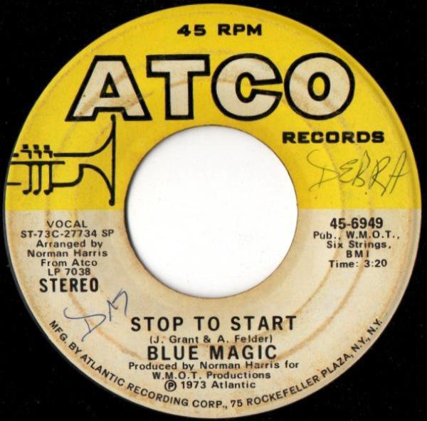 Blue Magic - Stop To Start