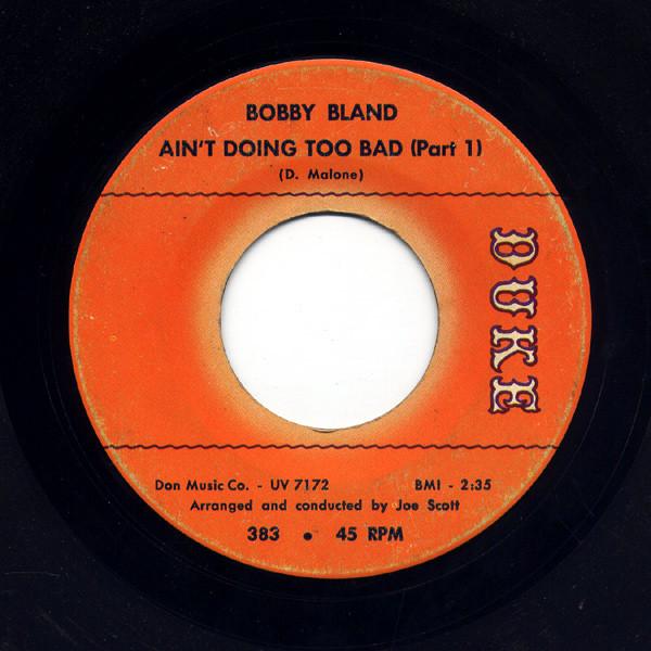 Bobby Bland - Ain't Doing Too Bad