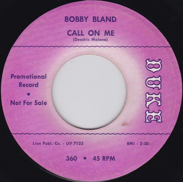 Bobby Bland - Call On Me