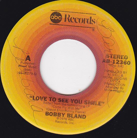 Bobby Bland - Love To See You Smile