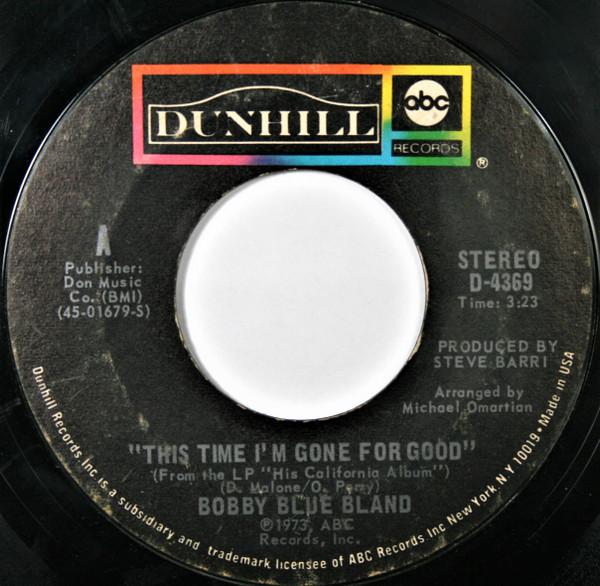Bobby Bland - This Time I'm Gone For Good