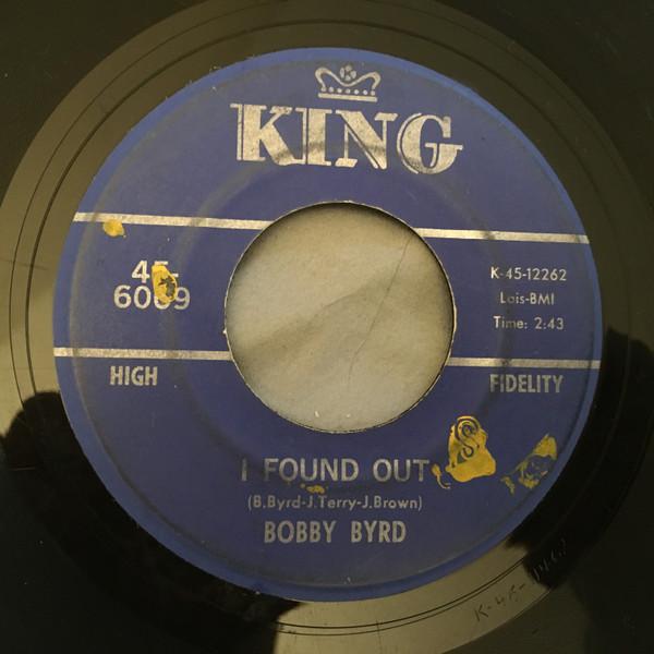 Bobby Byrd - I Found Out / I'll Keep Pressing On