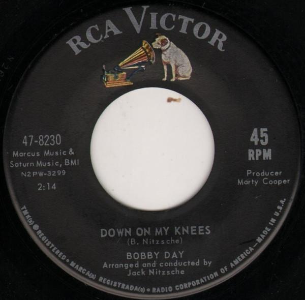 Bobby Day - Down On My Knees / Jole Blon (Little Darlin')
