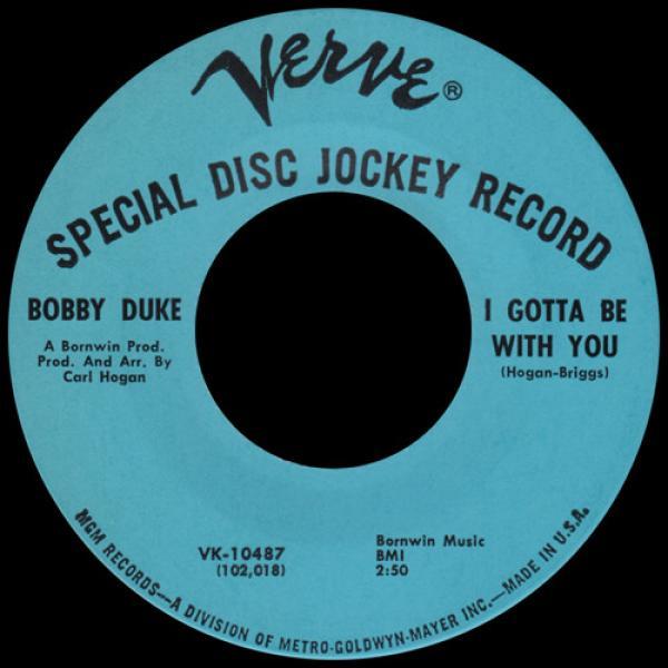 Bobby Duke - I Gotta Be With You / Smothering Your Love