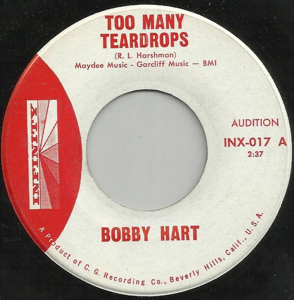 Bobby Hart - Too Many Teardrops
