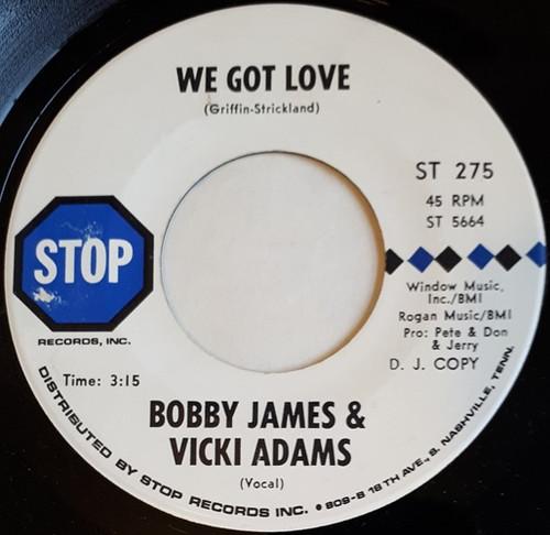 Bobby James (11), Viki Adams - We Got Love / Love Is Such A Sweet Thing
