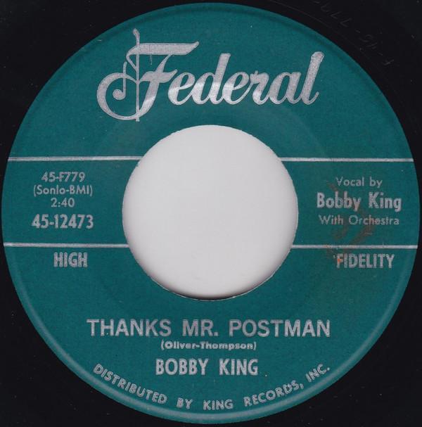 Bobby King (5) - Thanks Mr. Postman / Two Telephones