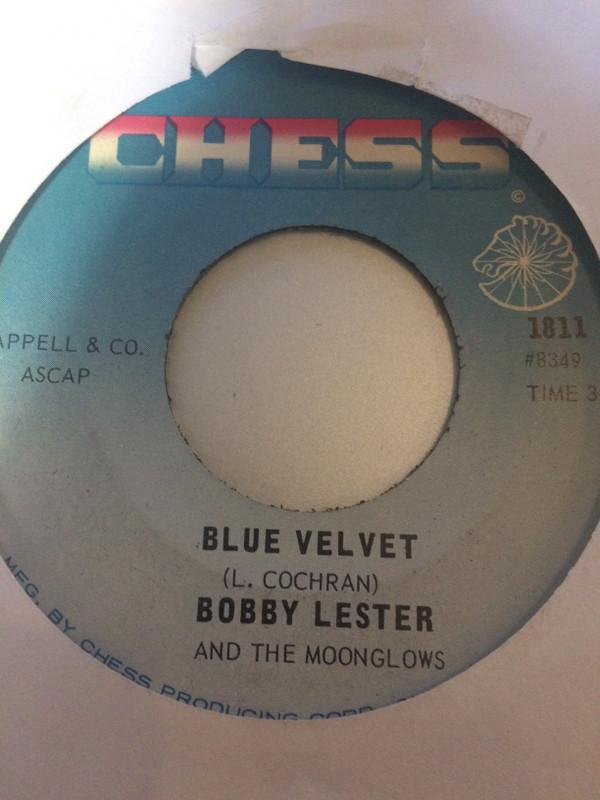Bobby Lester, The Moonglows - Blue Velvet / Penny Arcade