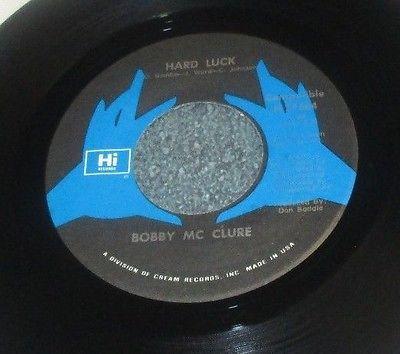 Bobby McClure - I Ain't Gonna Turn You Loose / Hard Luck