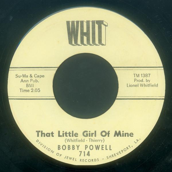 Bobby Powell - That Little Girl Of Mine