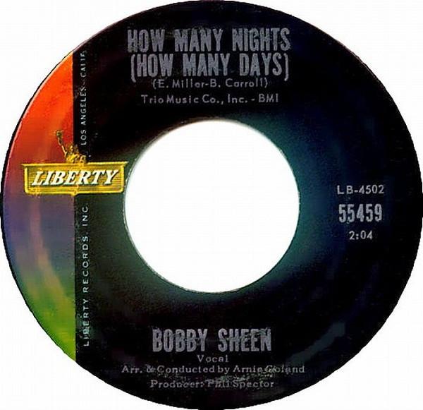 Bobby Sheen - How Many Nights (How Many Days) / How Can We Ever Be Together