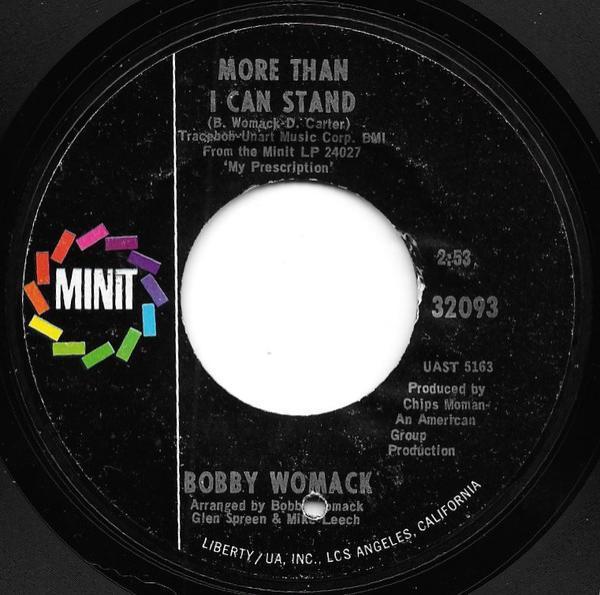 Bobby Womack - More Than I Can Stand