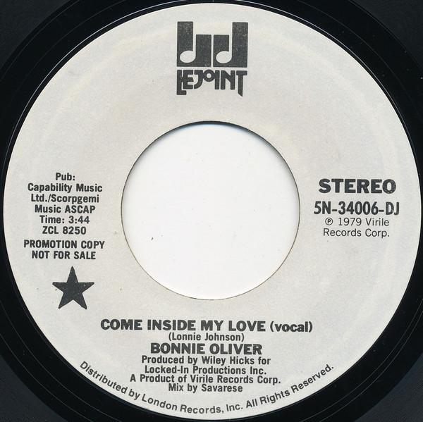 Bonnie Oliver - Come Inside My Love