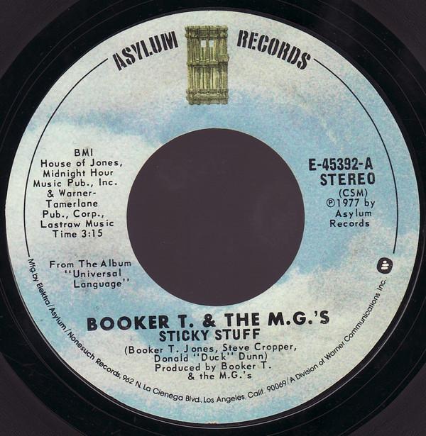 Booker T & The MG's - Sticky Stuff