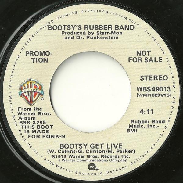 Bootsy's Rubber Band - Bootsy Get Live