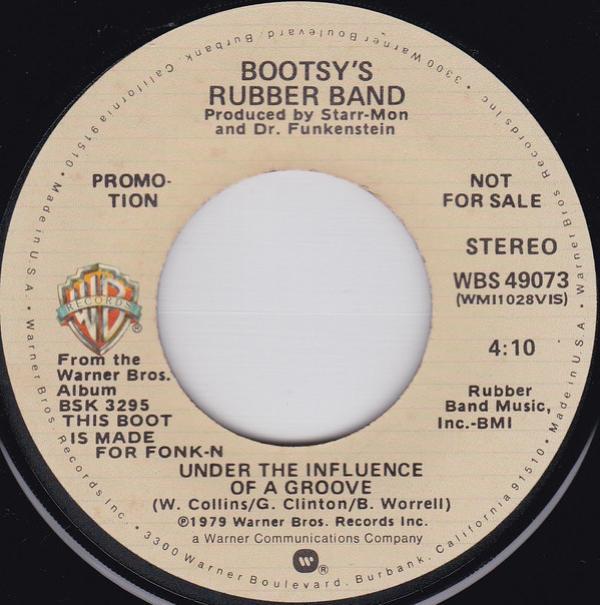 Bootsy's Rubber Band - Under The Influence Of A Groove