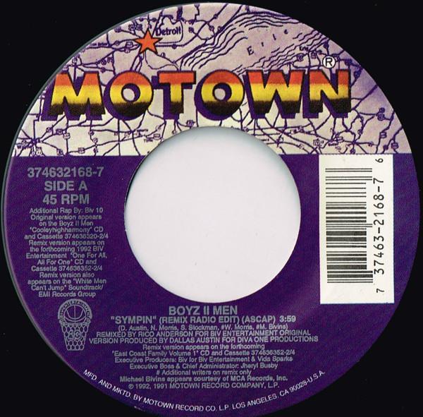 Boyz II Men - Sympin / It's So Hard To Say Goodbye To Yesterday
