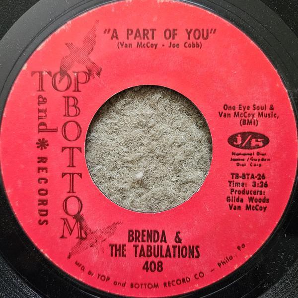 Brenda & The Tabulations - A Part Of You / When There's A Will (There's A Way)