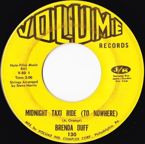 Brenda Duff - Midnight Taxi Ride (To Nowhere)