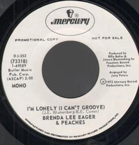 Brenda Lee Eager, Peaches (13) - I'm Lonely (I Can't Groove)