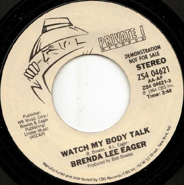 Brenda Lee Eager - Watch My Body Talk