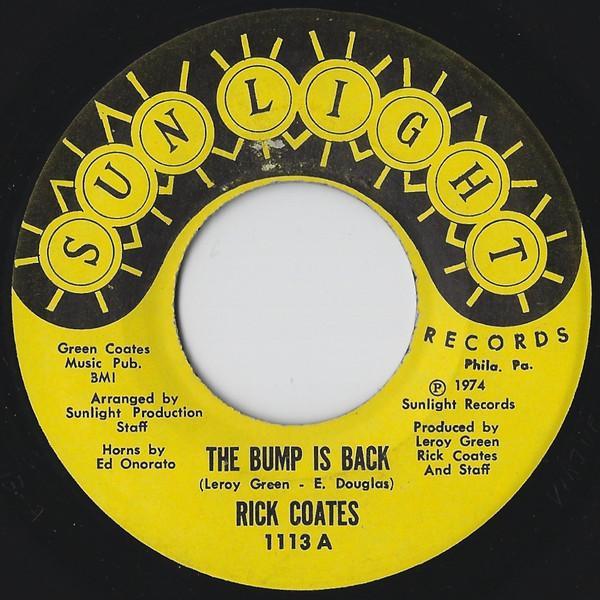 Bro. Rick Coates - The Bump Is Back / A Little For Me