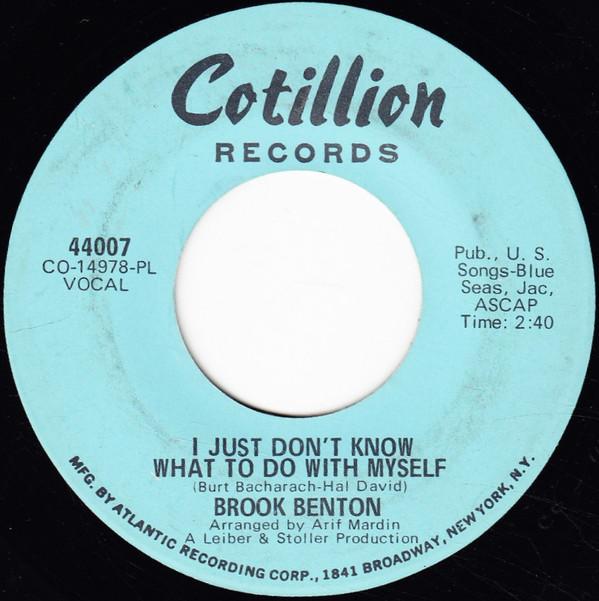 Brook Benton - I Just Don't Know What To Do With Myself